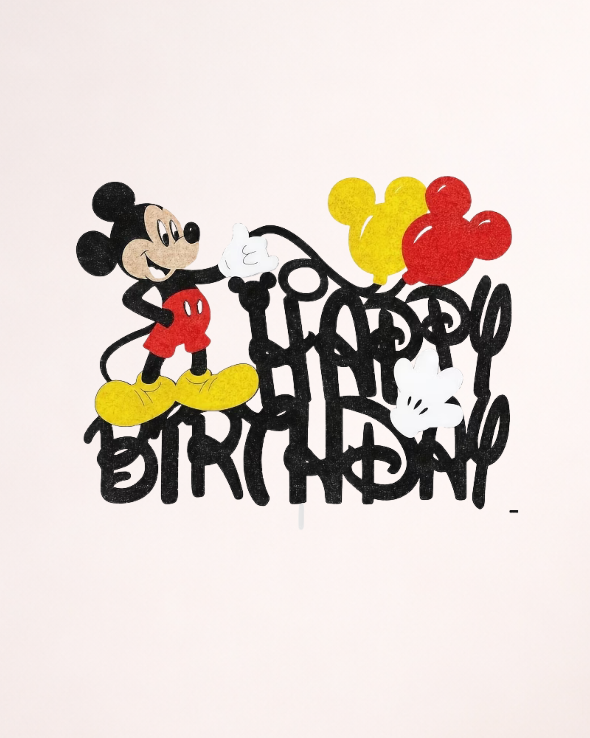 Topper Tort "Mickey Mouse"