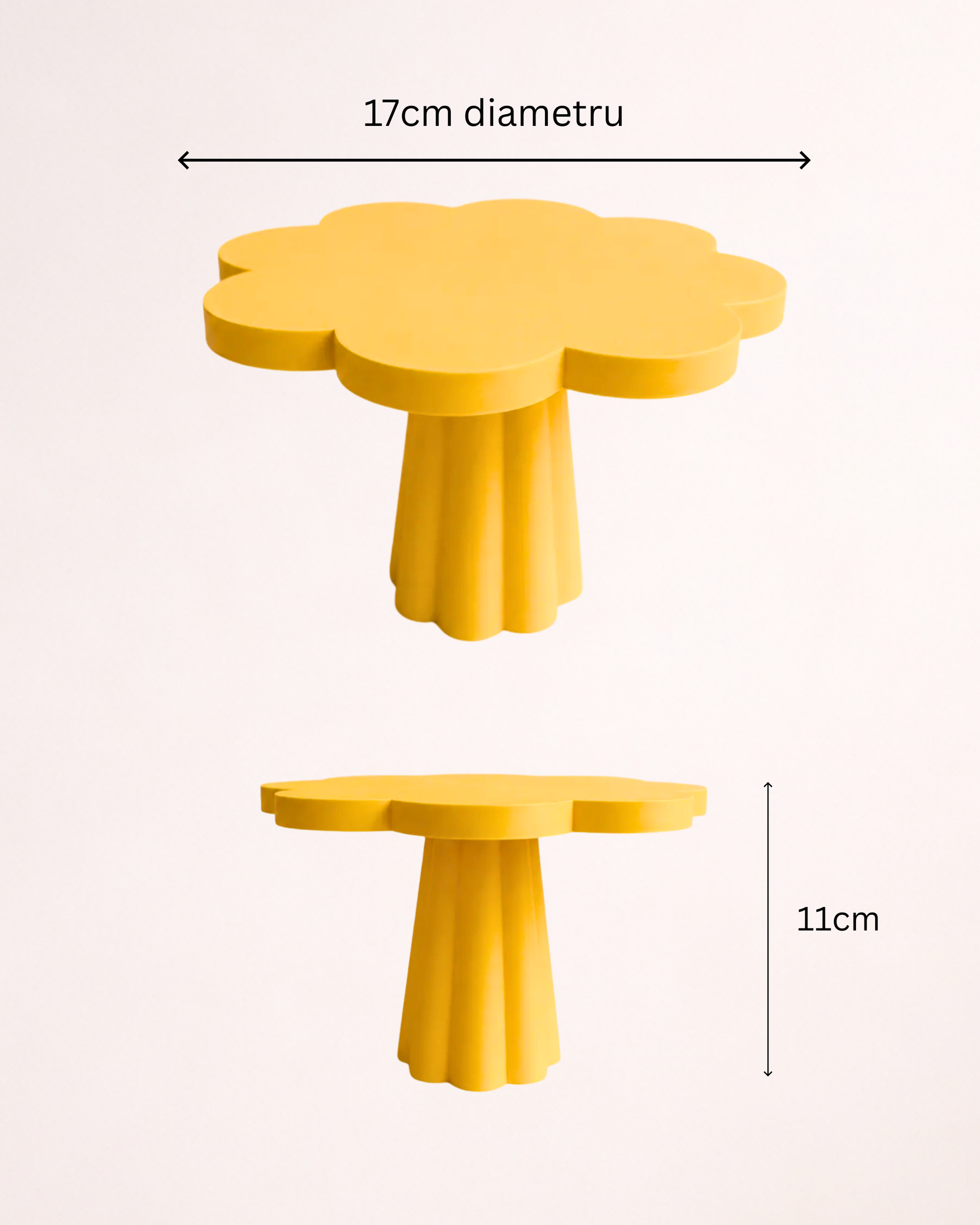 Suport tort pentru cupcakes și mini-tort - Floare