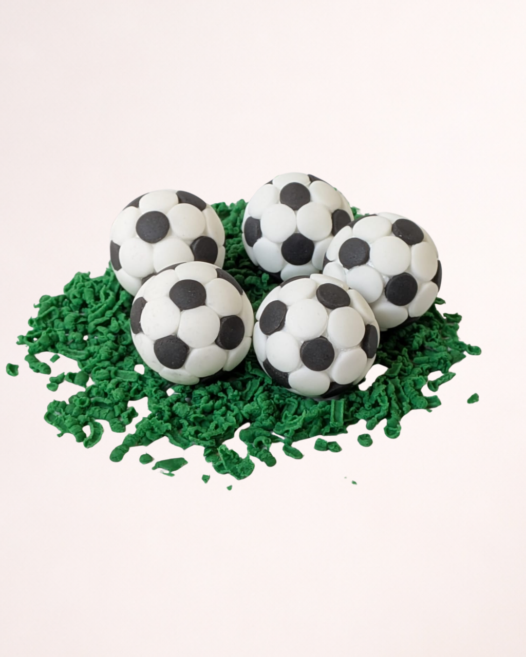 5 x Mingi Fotbal - Set Decor Tort