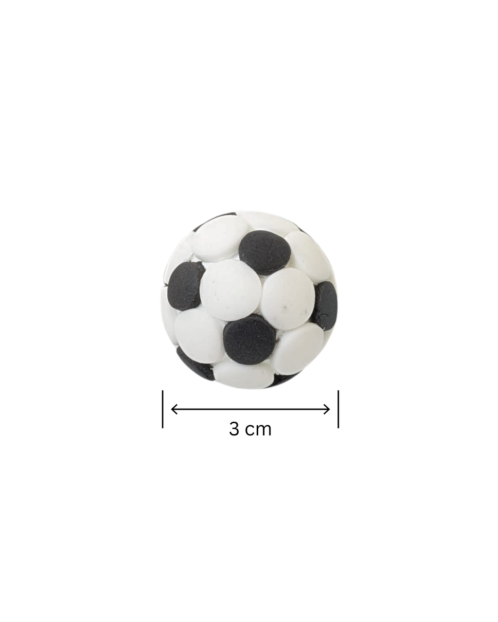 5 x Mingi Fotbal - Set Decor Tort