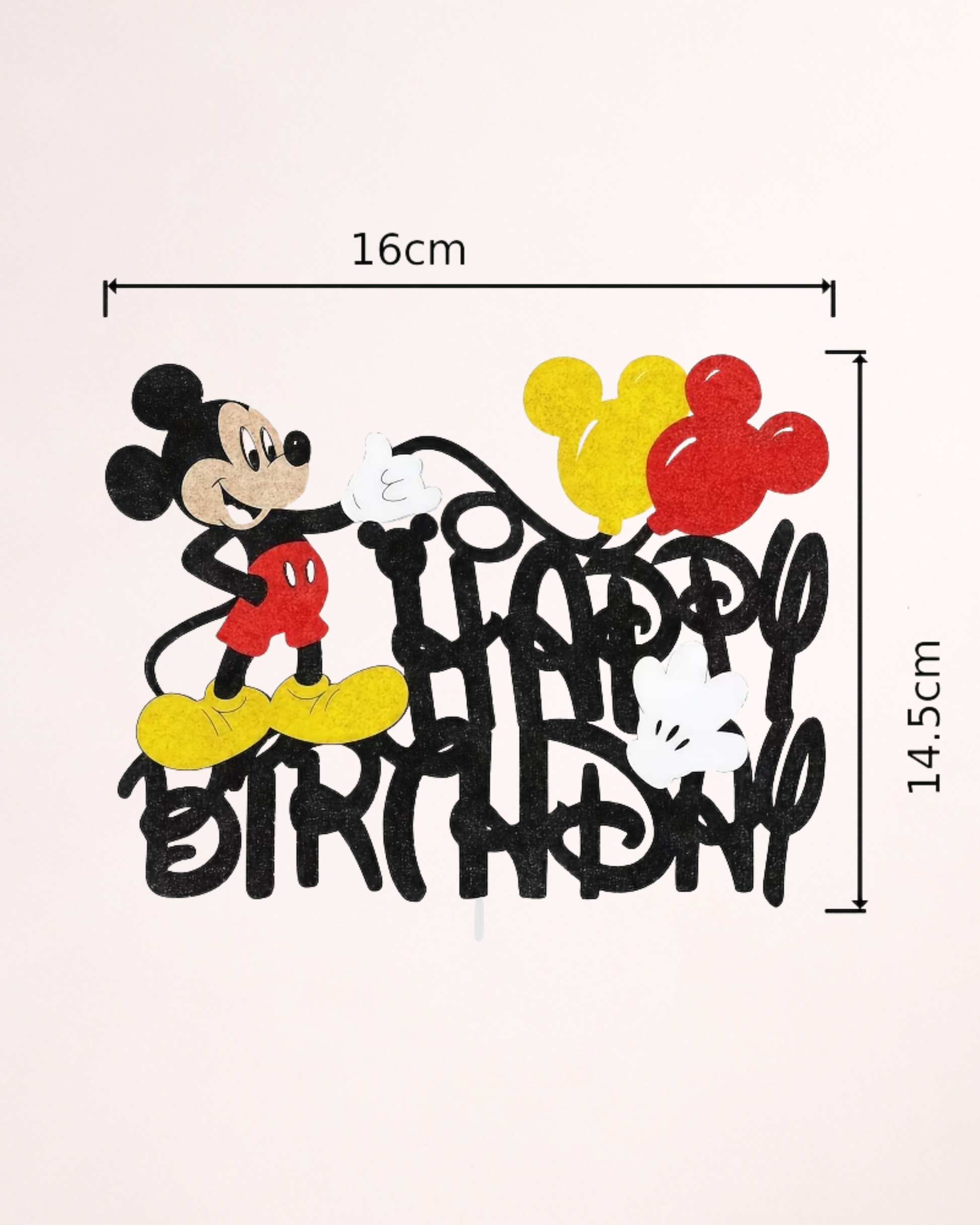 Topper Tort "Mickey Mouse"