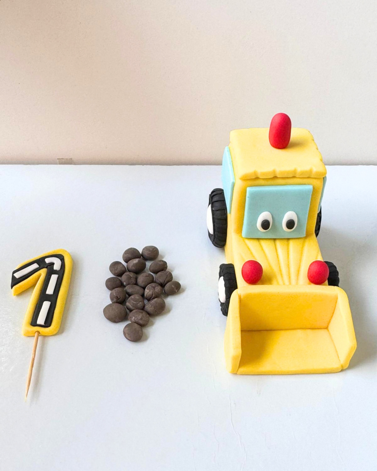 Buldozer - Set figurine Tort