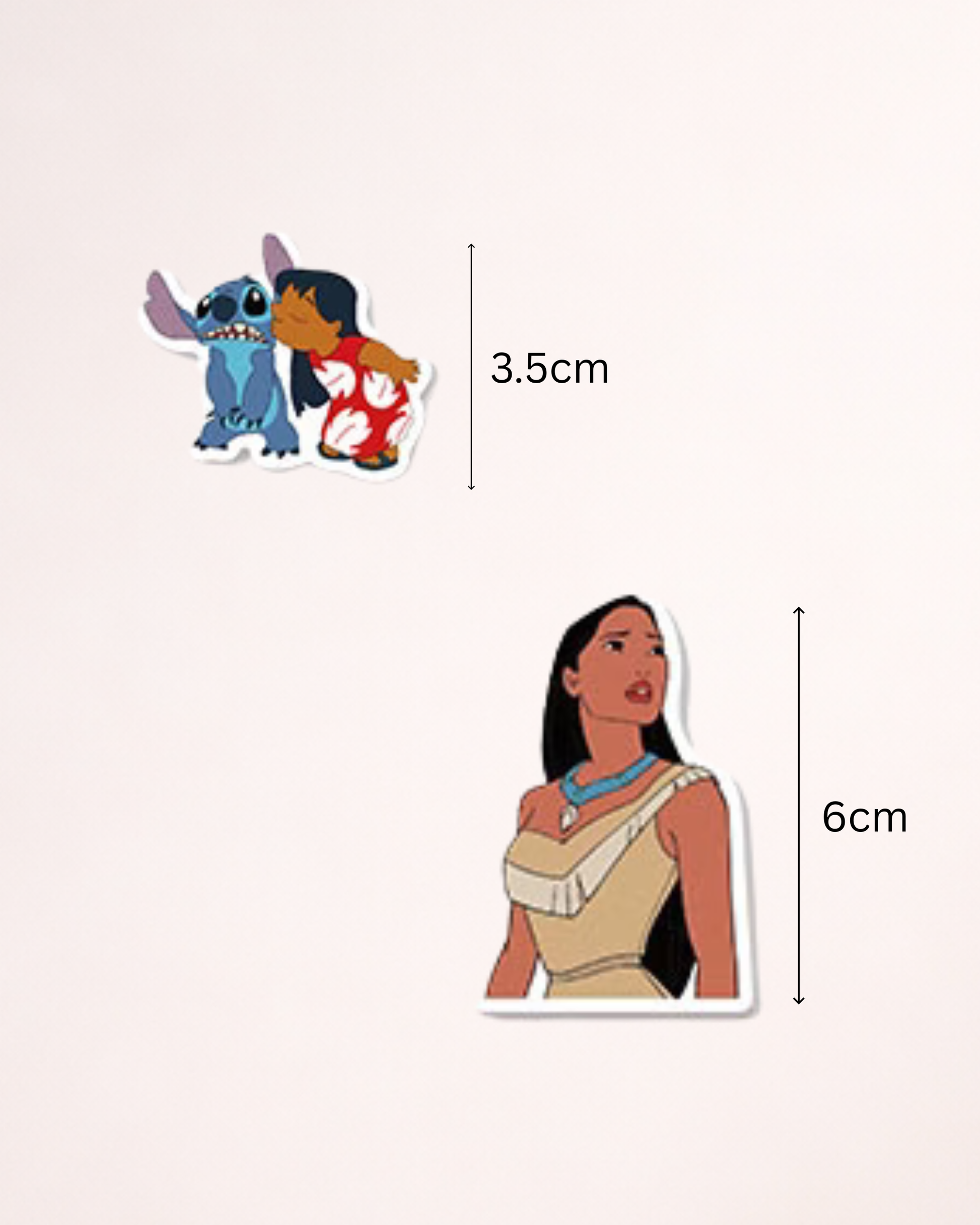 Set 100 Stickere autocolante Disney – Prințese și personaje