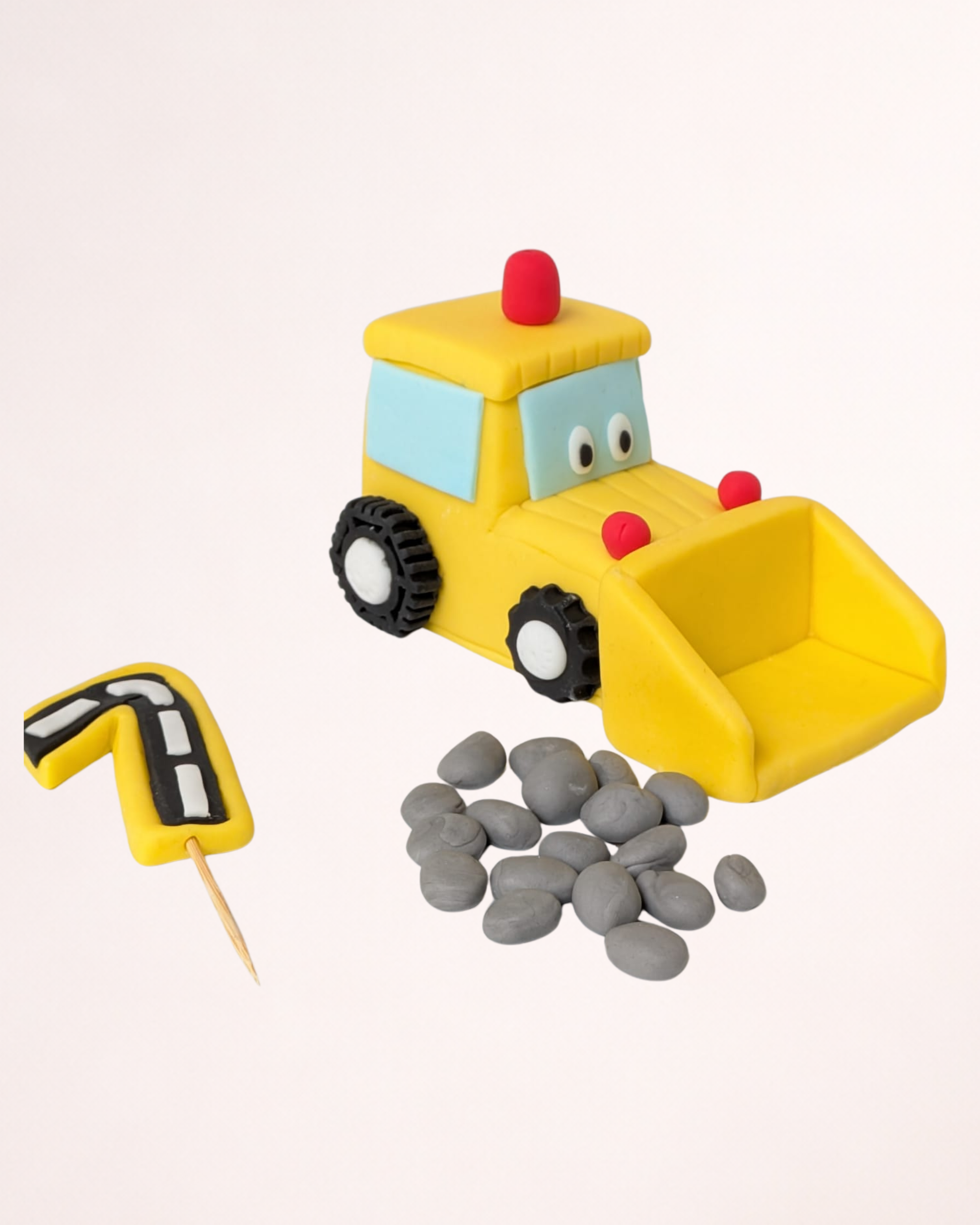 Buldozer - Set figurine Tort