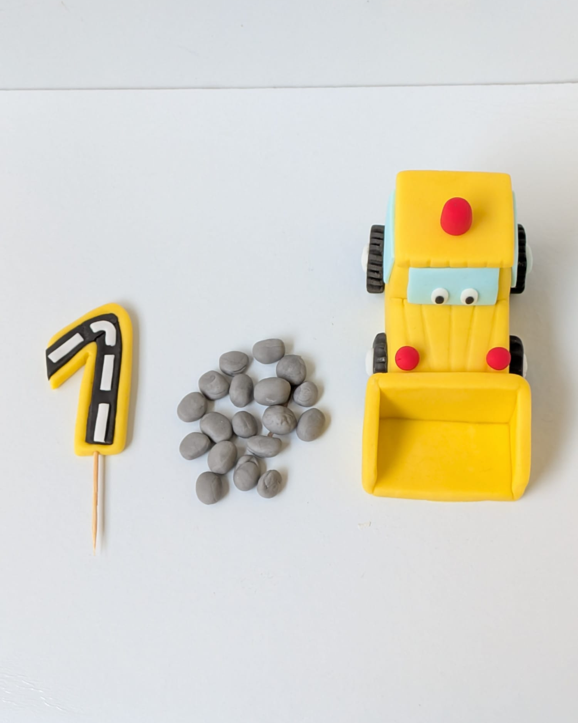 Buldozer - Set figurine Tort