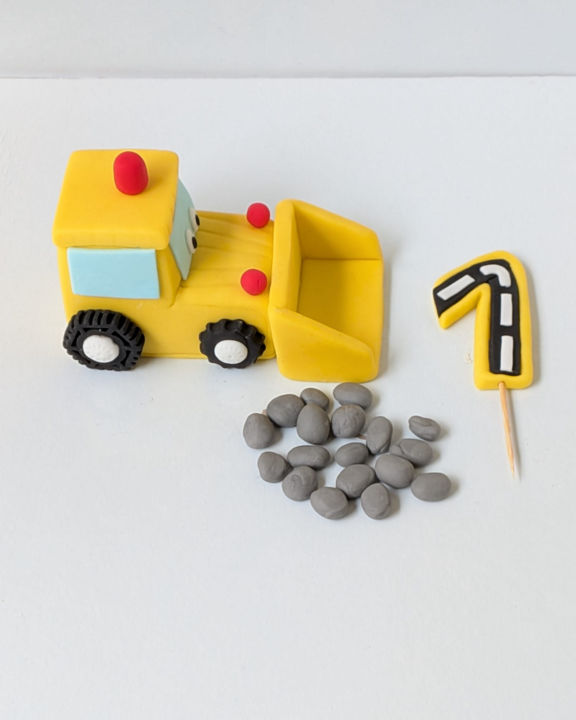 Buldozer - Set figurine Tort