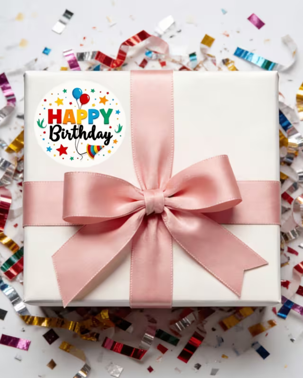 Set 48 Stickere autocolante "Happy Birthday"
