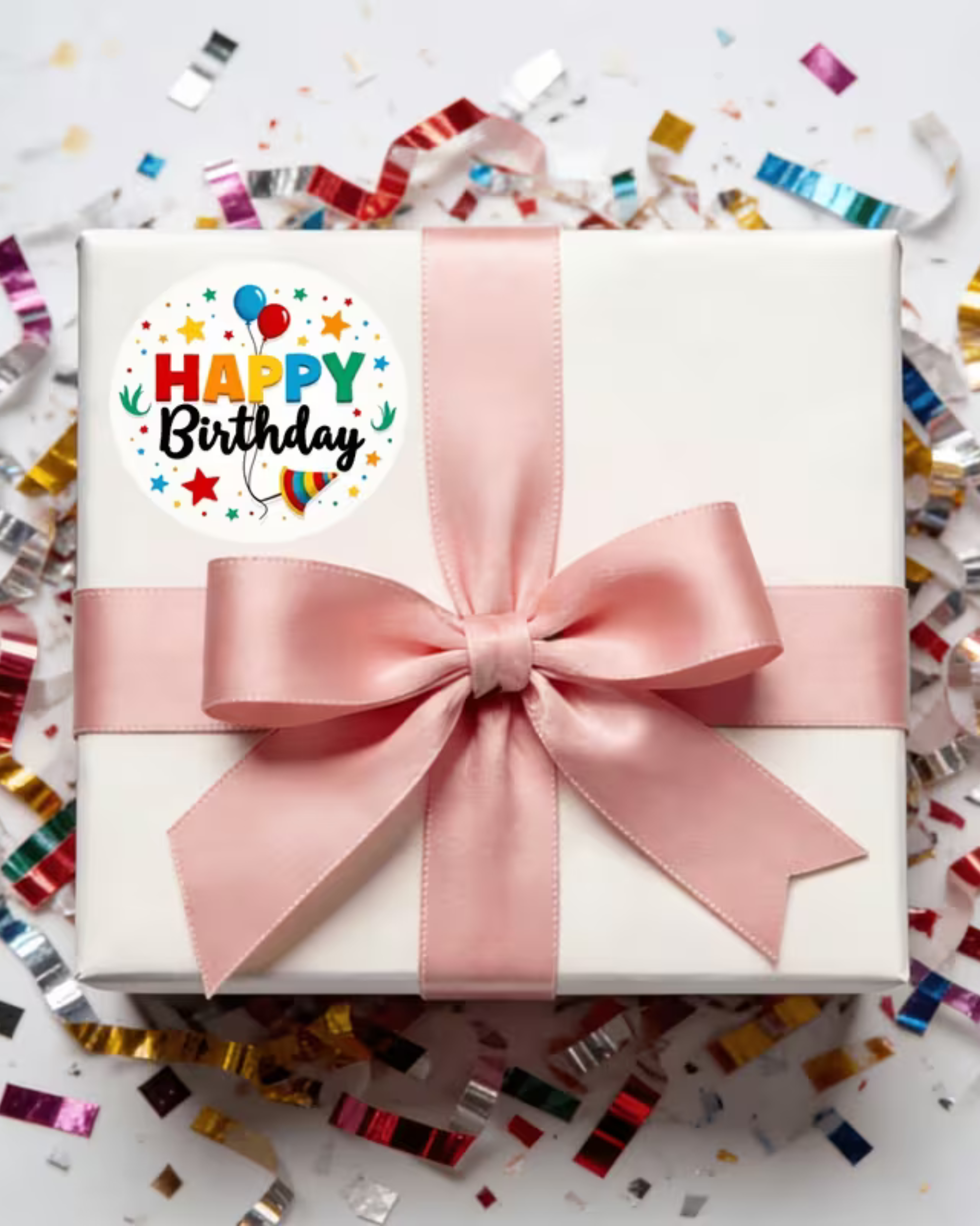 Set 48 Stickere autocolante "Happy Birthday"