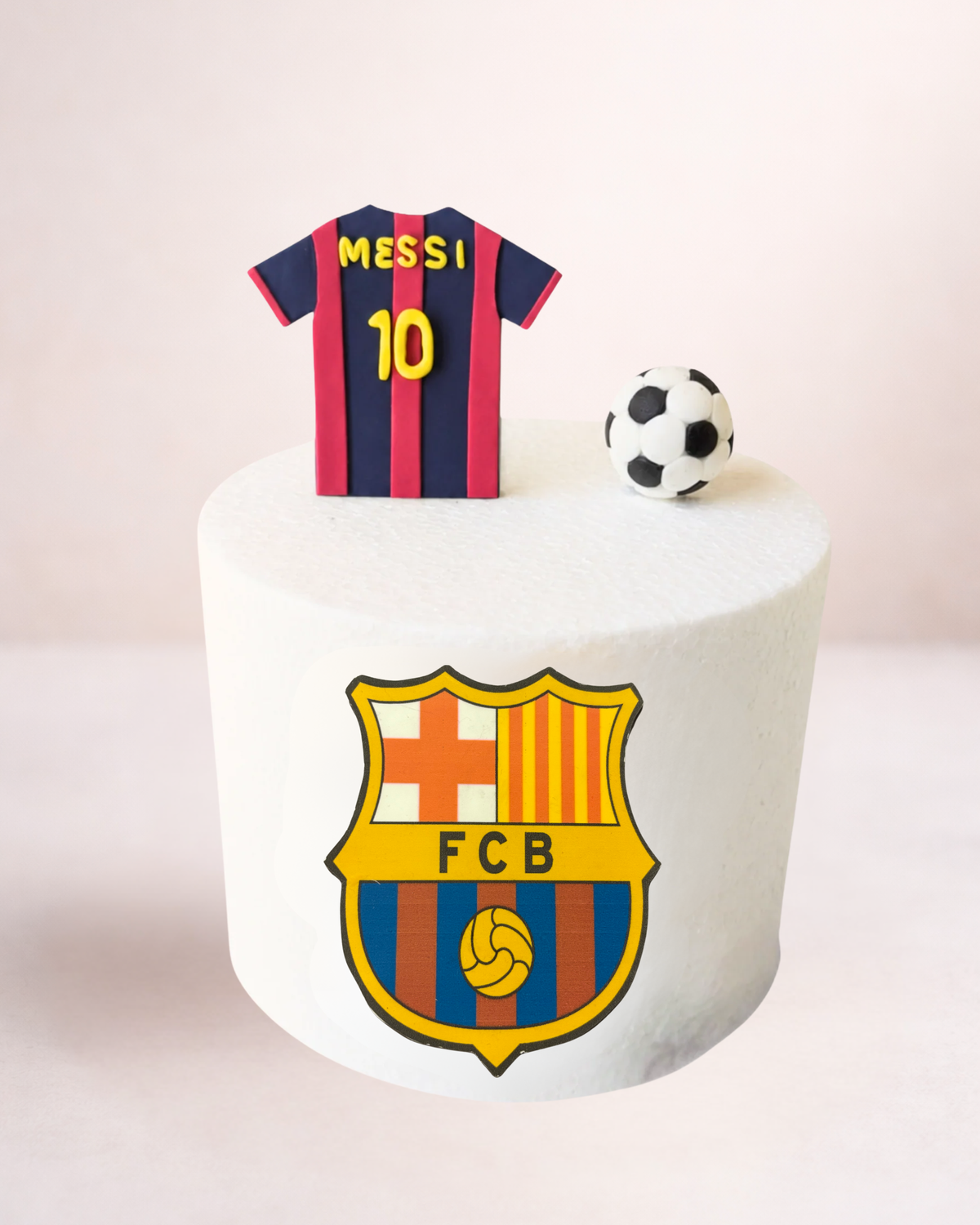 Fotbal Messi Barcelona nr. 10 - Set Decor Tort