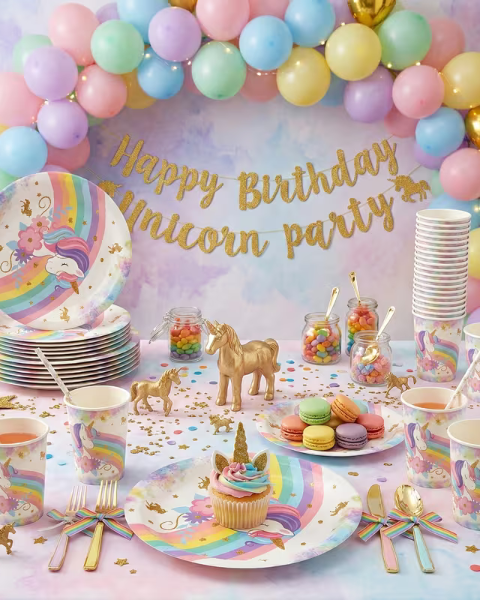 Set vesela party unicorn