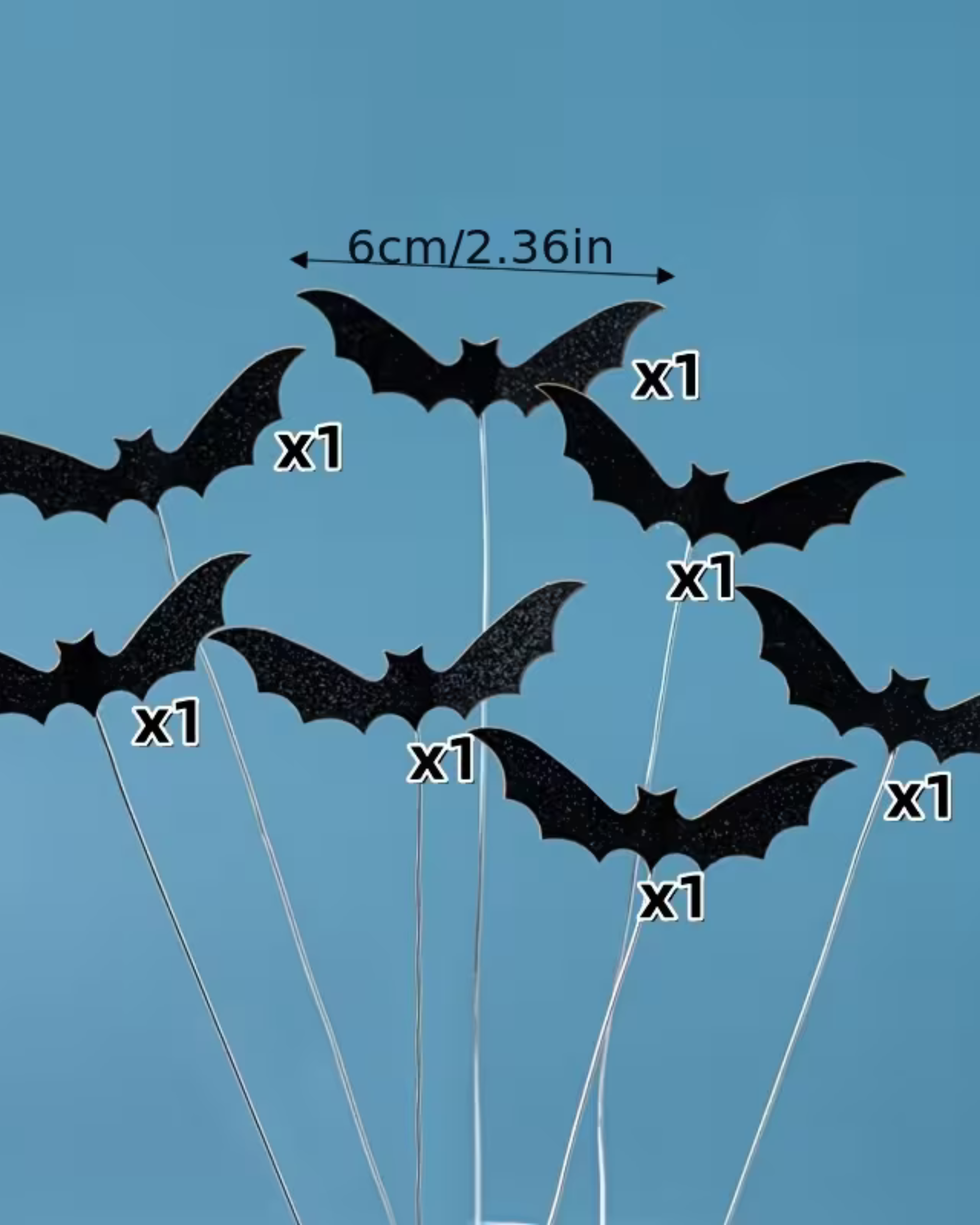 Set Toppere Tort "Batman" – 10 elemente