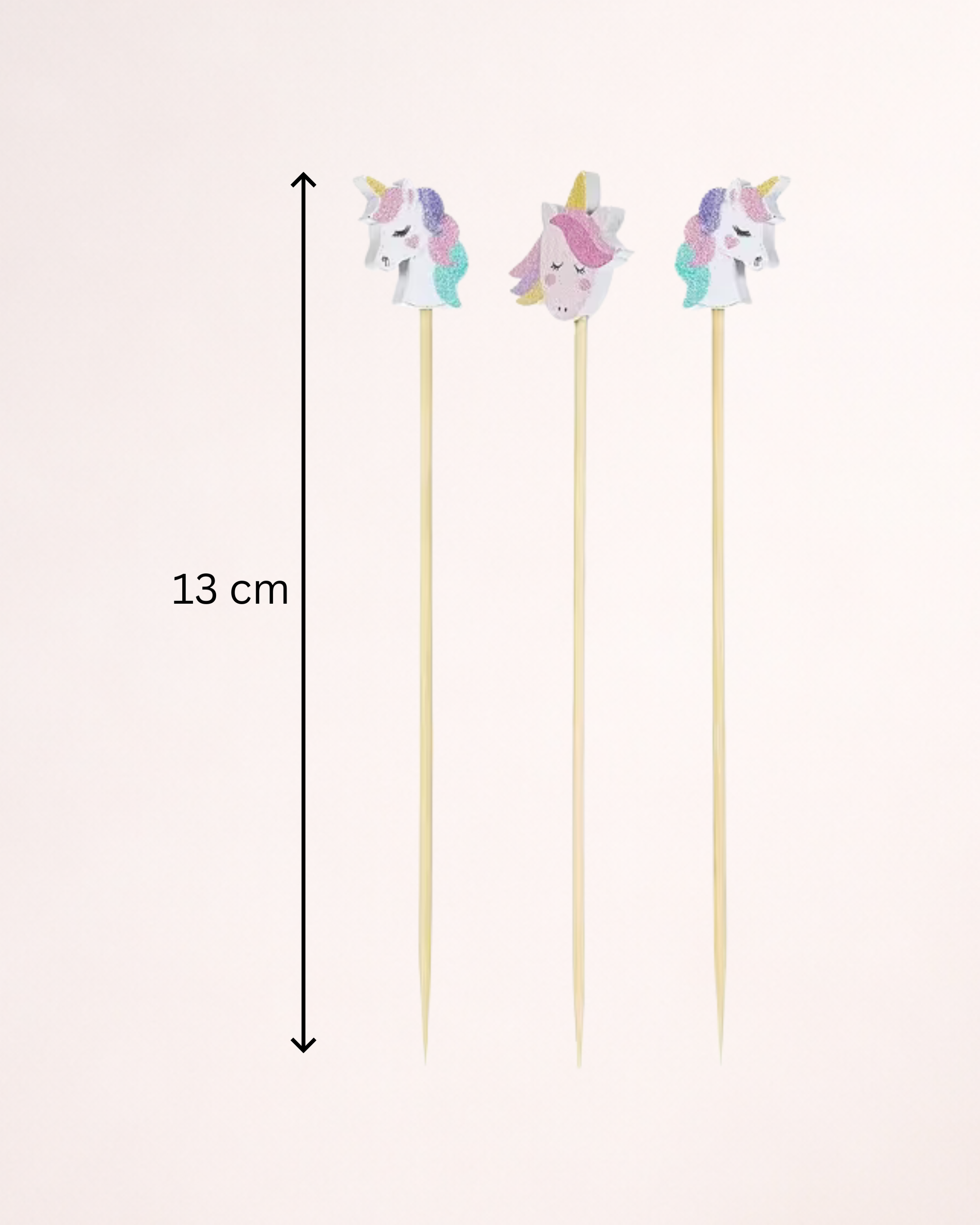 Set 50 Bețișoare pentru party "Unicorn"