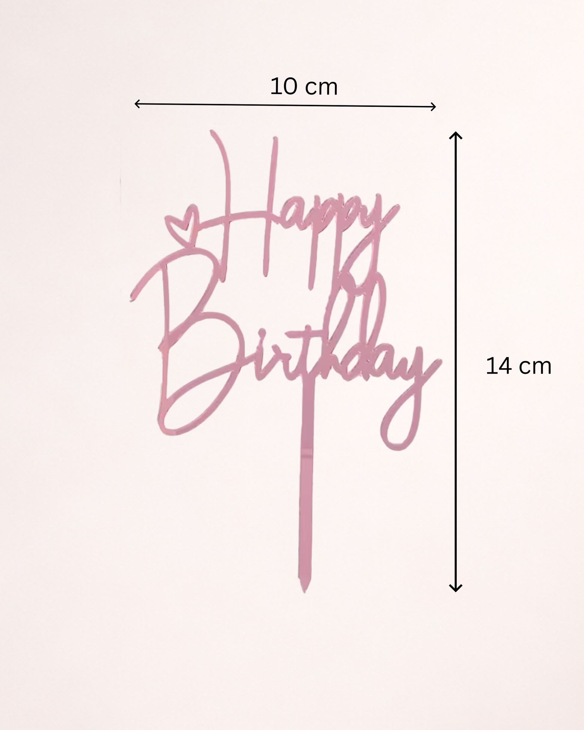 Topper tort "Happy Birthday"