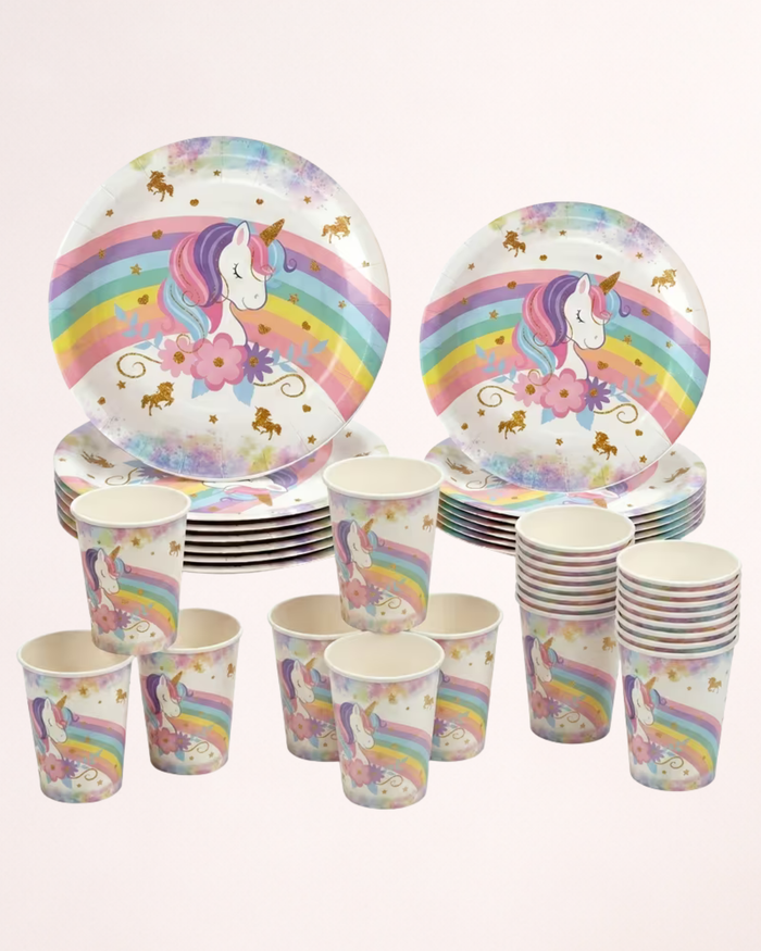 Set vesela party unicorn