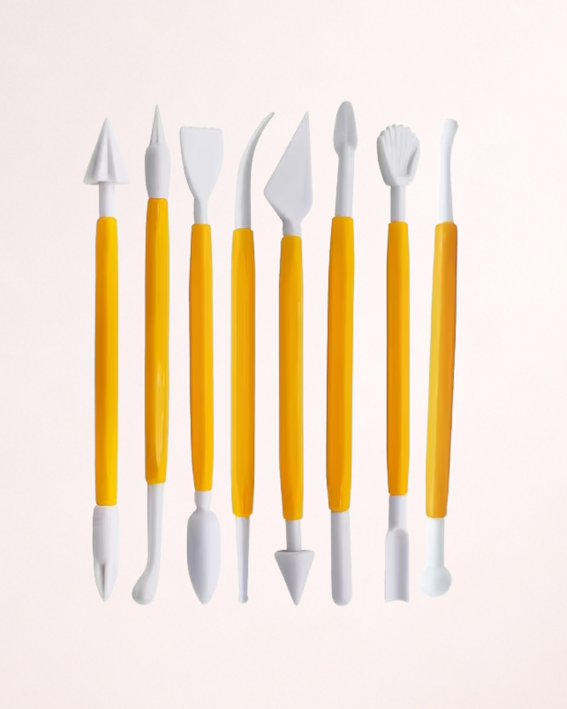 Set 8 ustensile pentru modelaj pastă de zahăr