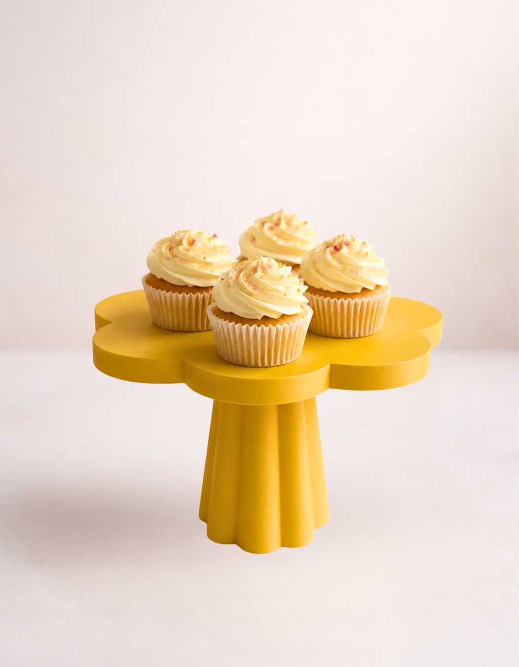 Suport tort pentru cupcakes și mini-tort - Floare