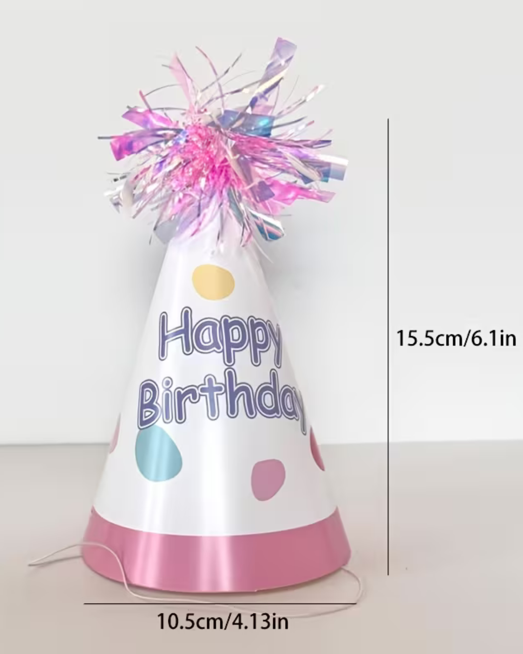 Coifuri party Happy Birthday – Set 6 bucăți