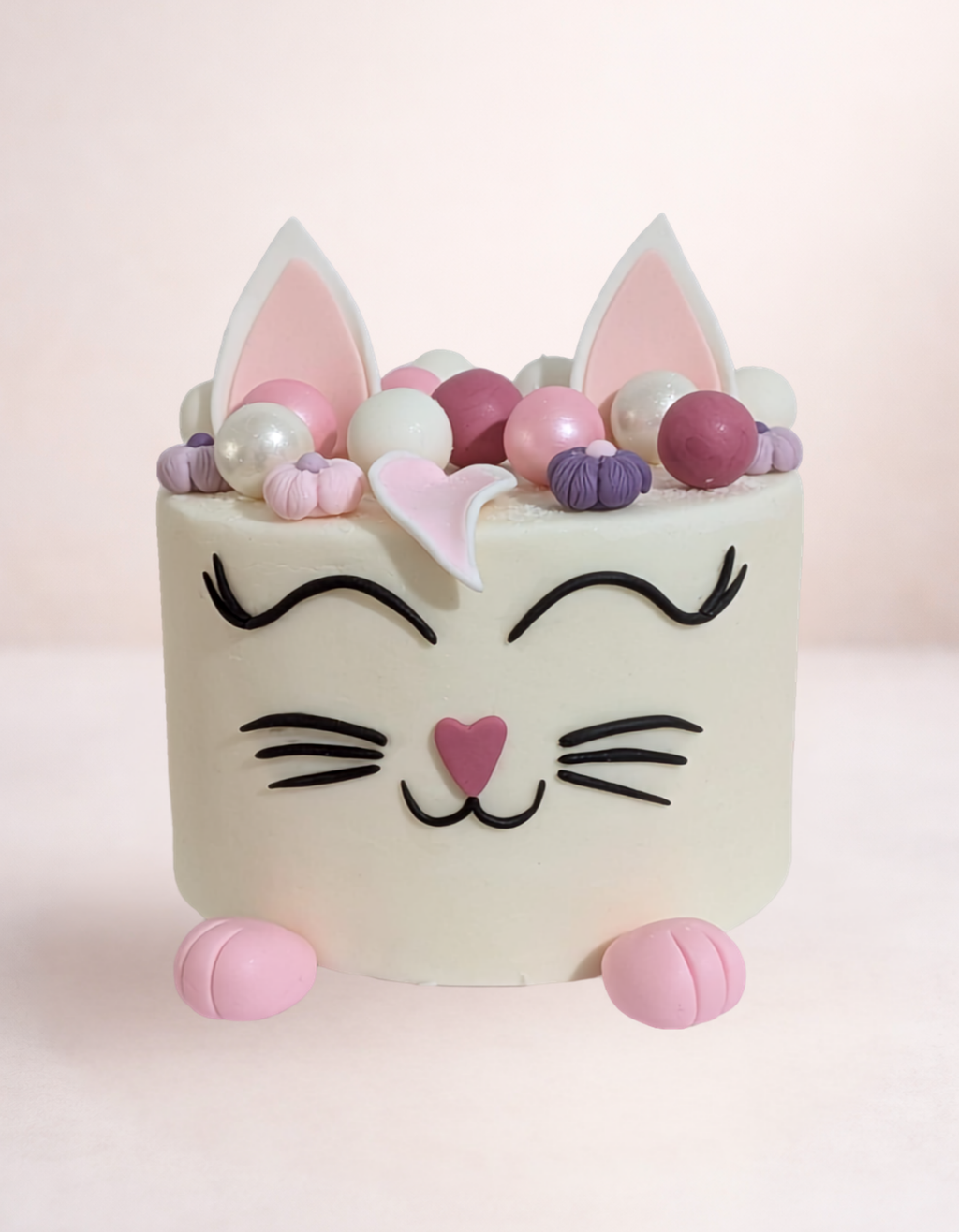 Decor tort Pisicuță - Set Figurine Tort