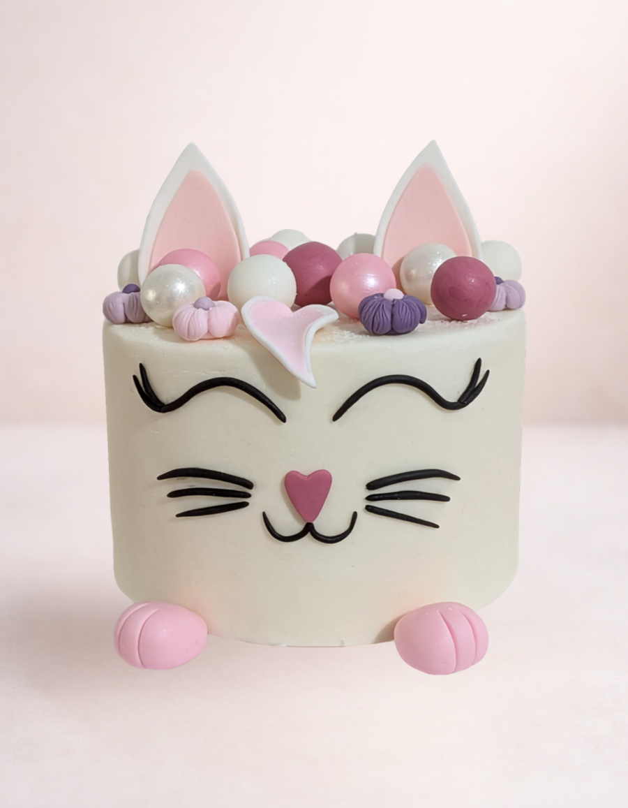 Decor tort Pisicuță - Set Figurine Tort