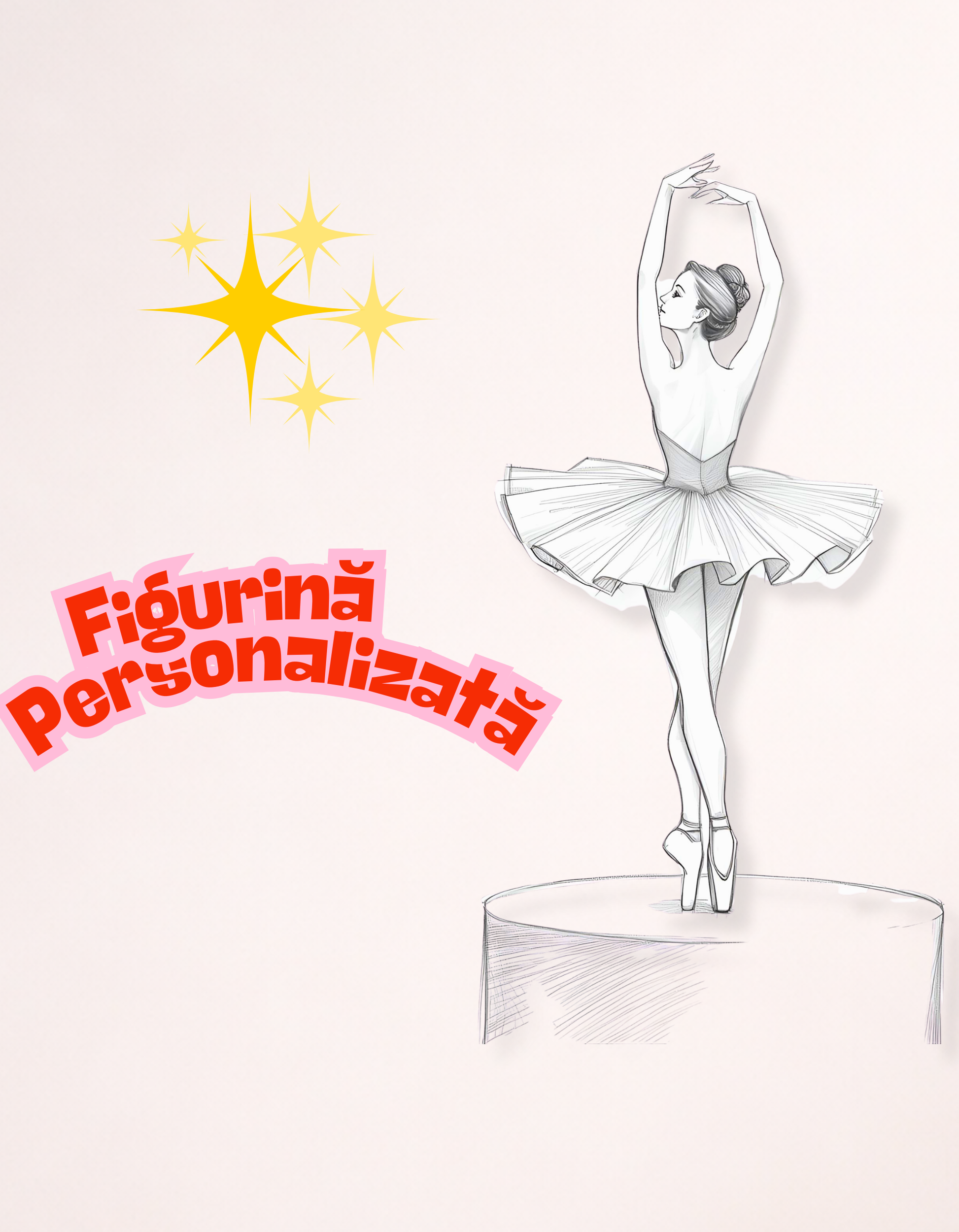 Figurină Tort Personalizată