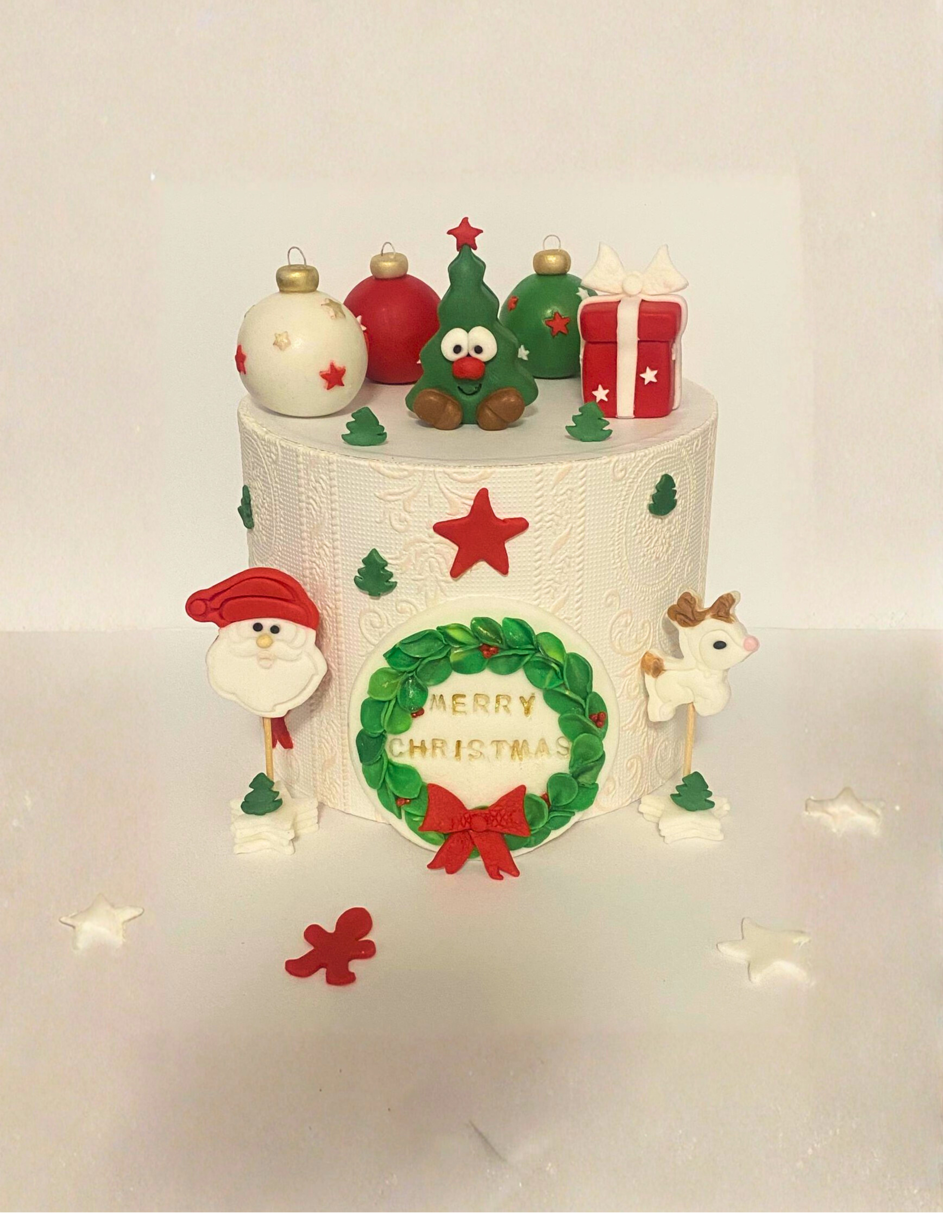 Set Figurine pentru tort - figurine de Crăciun