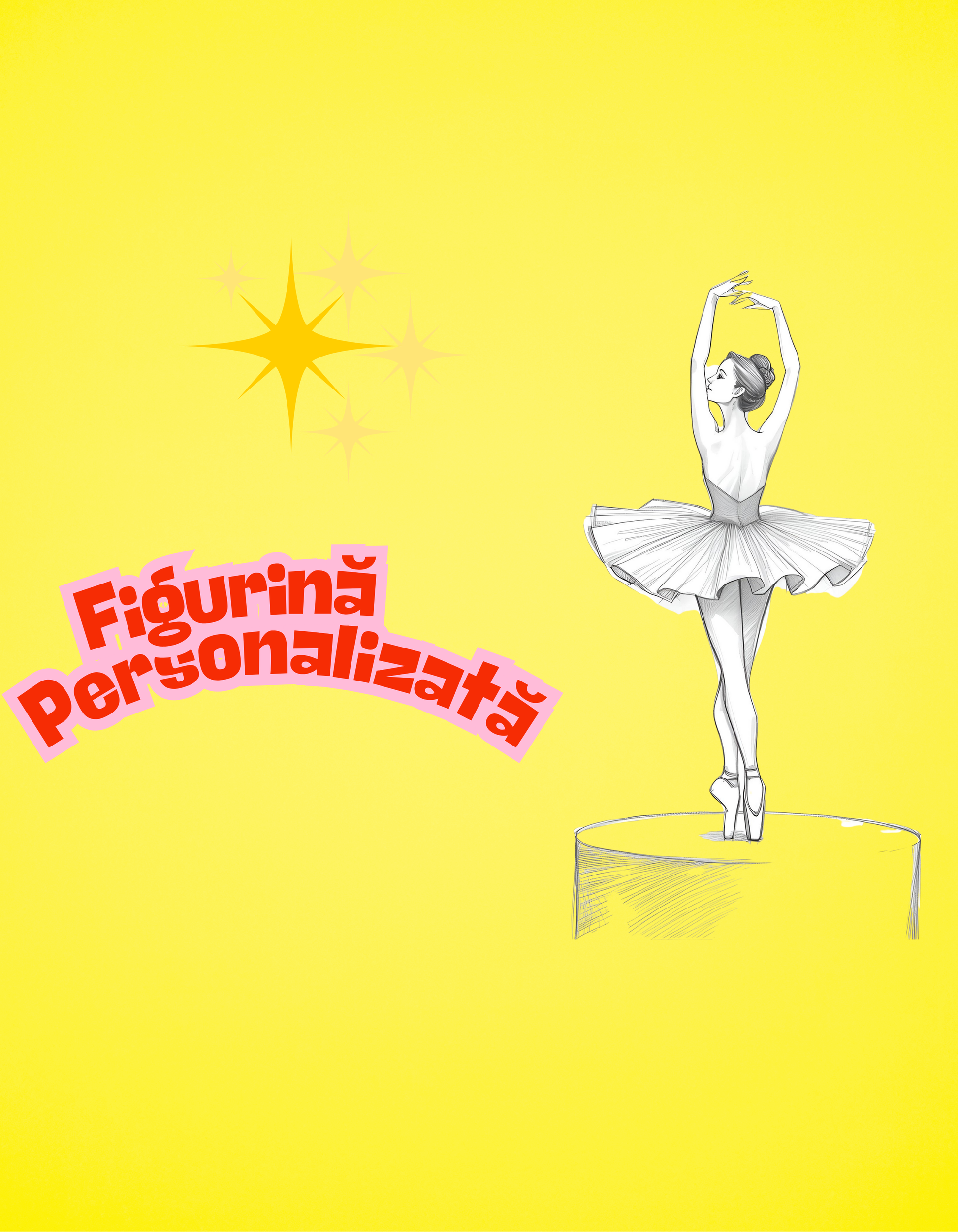 Figurină tort personalizată