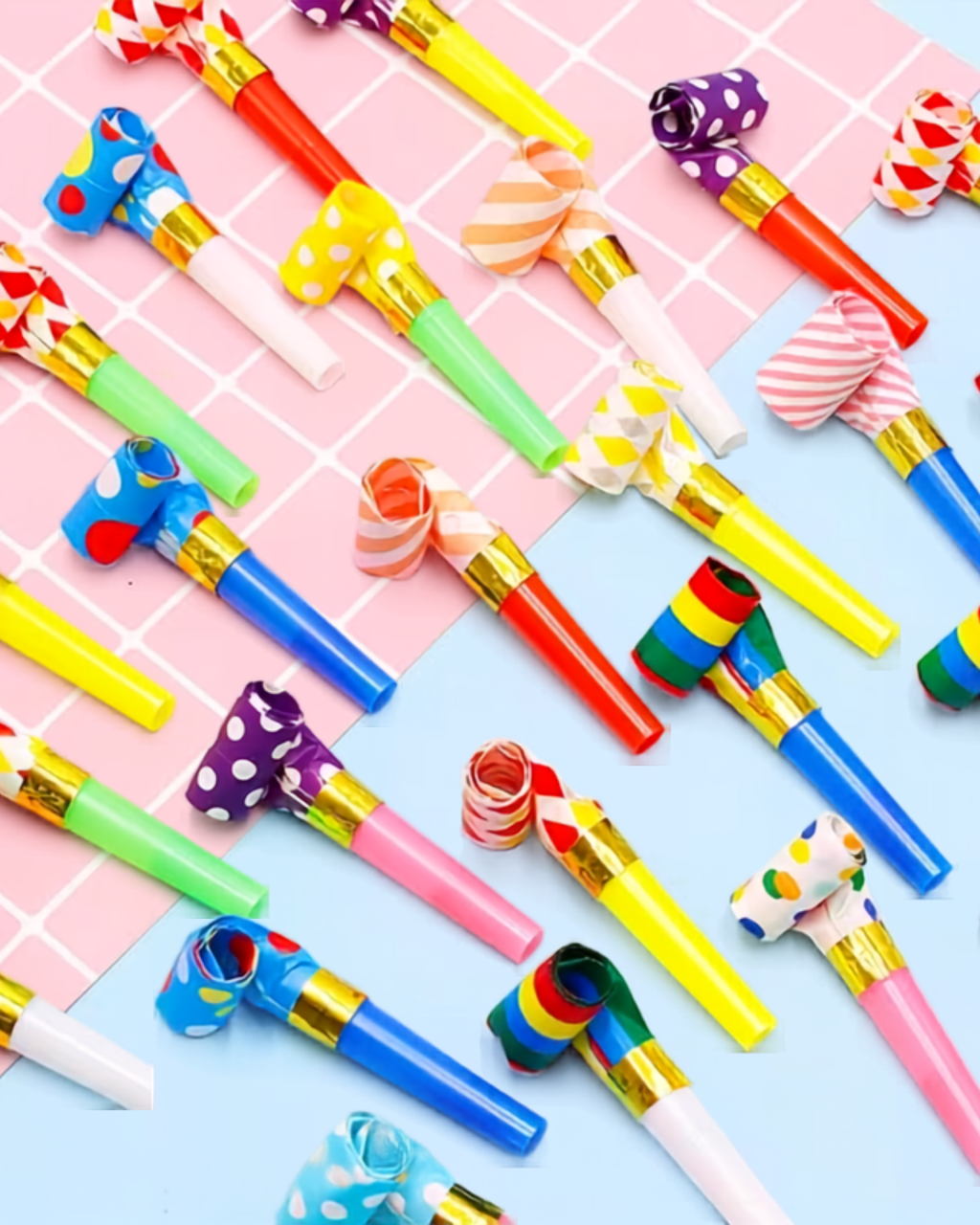 Set suflători party – 25 bucăți