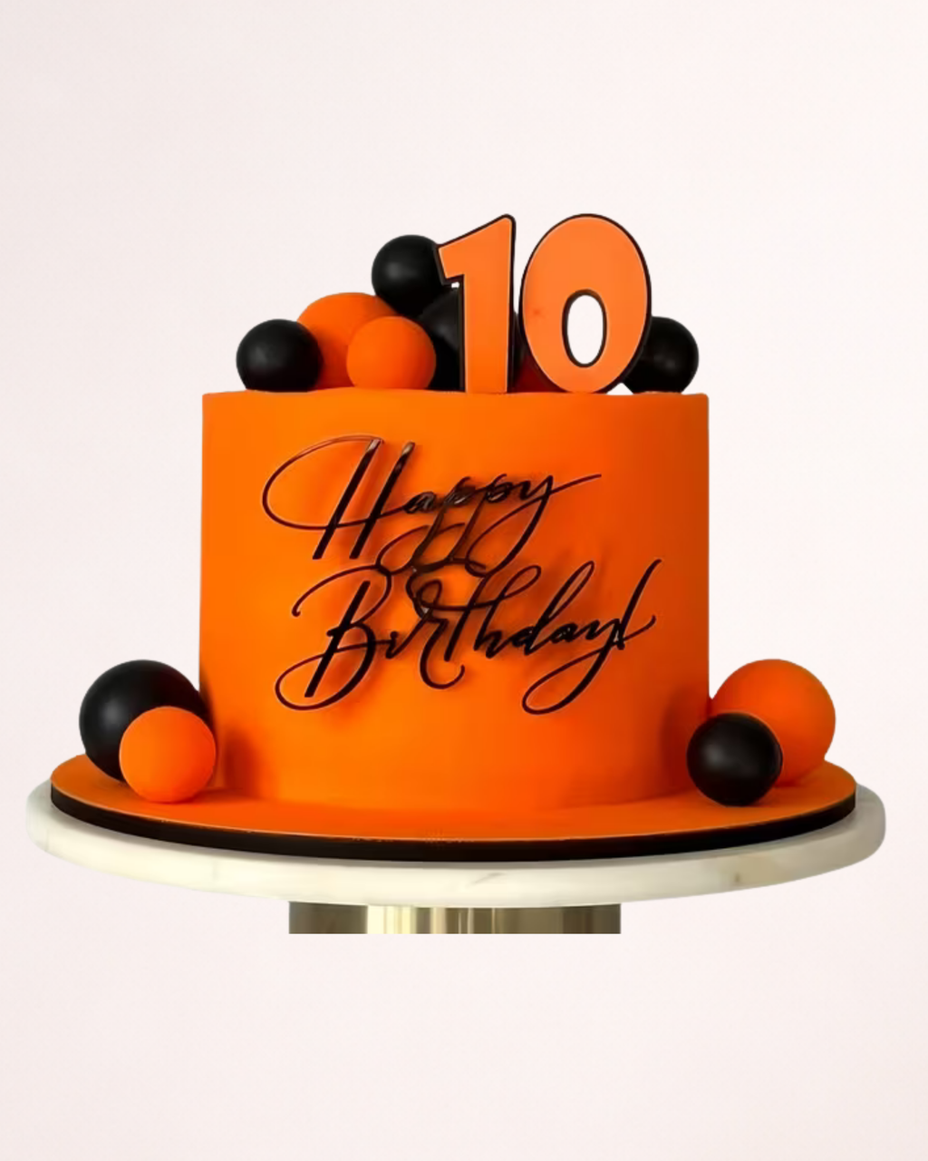 Cake Charm "Happy Birthday" pentru Tort – Decor Lateral Tort