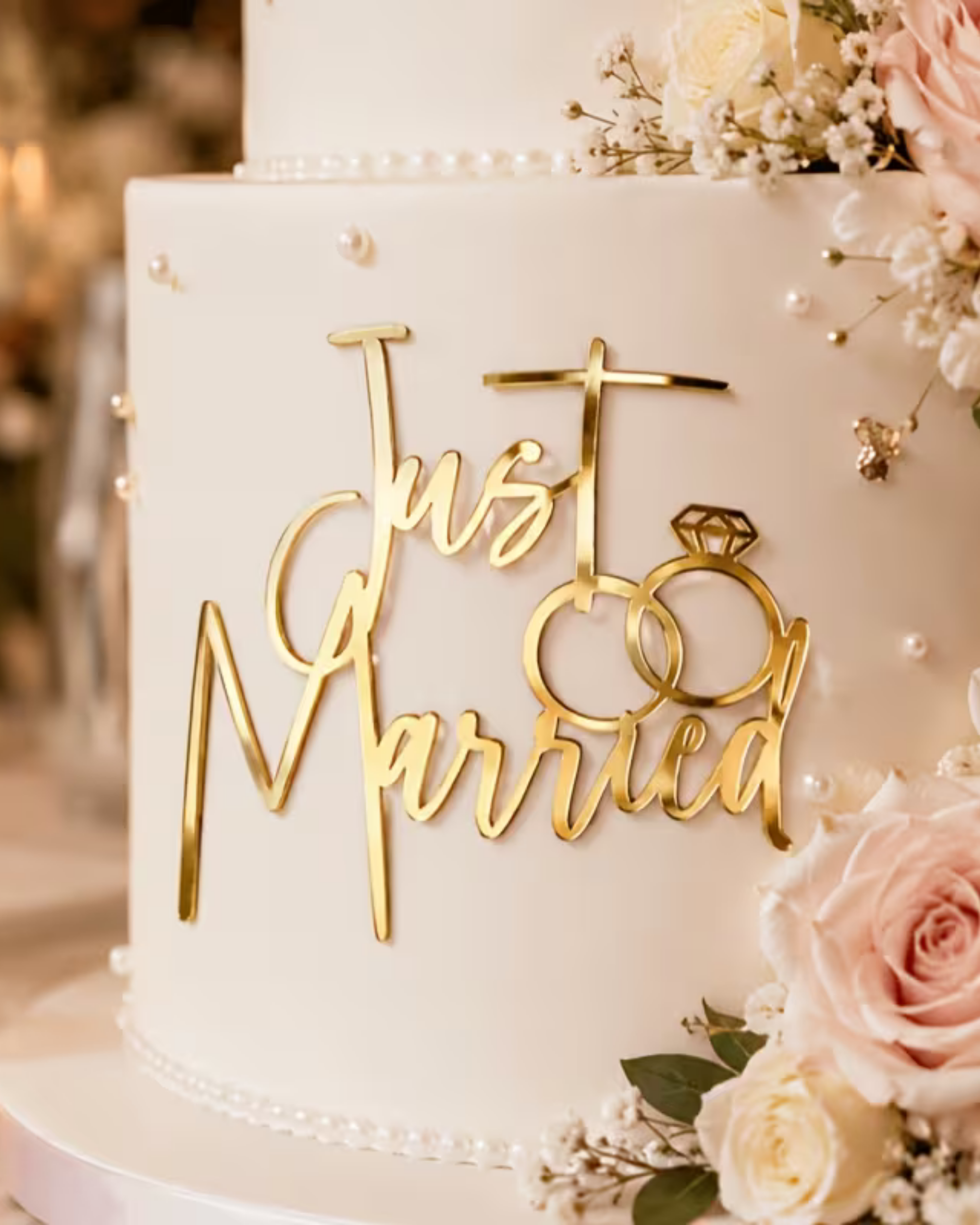 Topper Tort "Just Married"