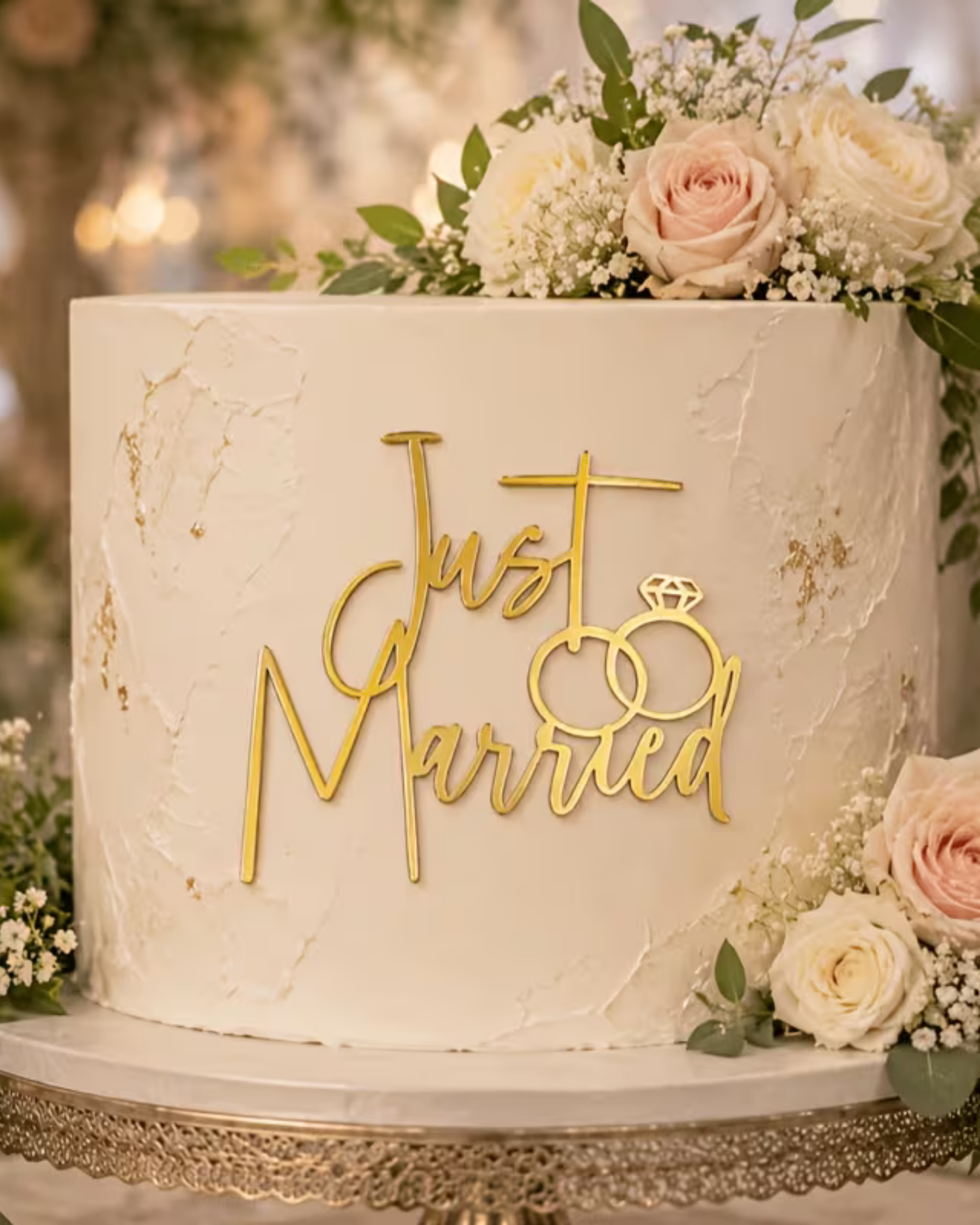 Topper Tort "Just Married"