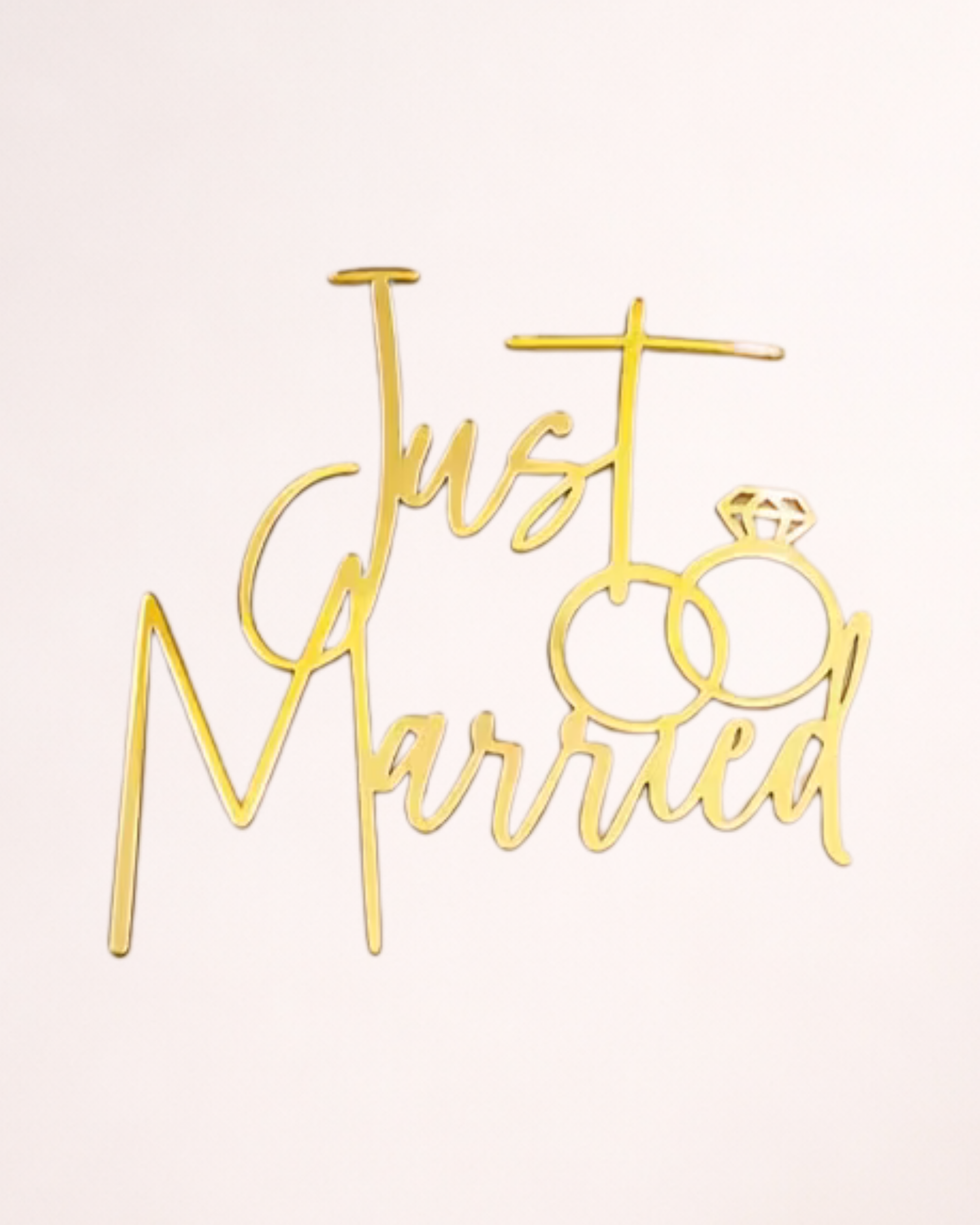 Topper Tort "Just Married"