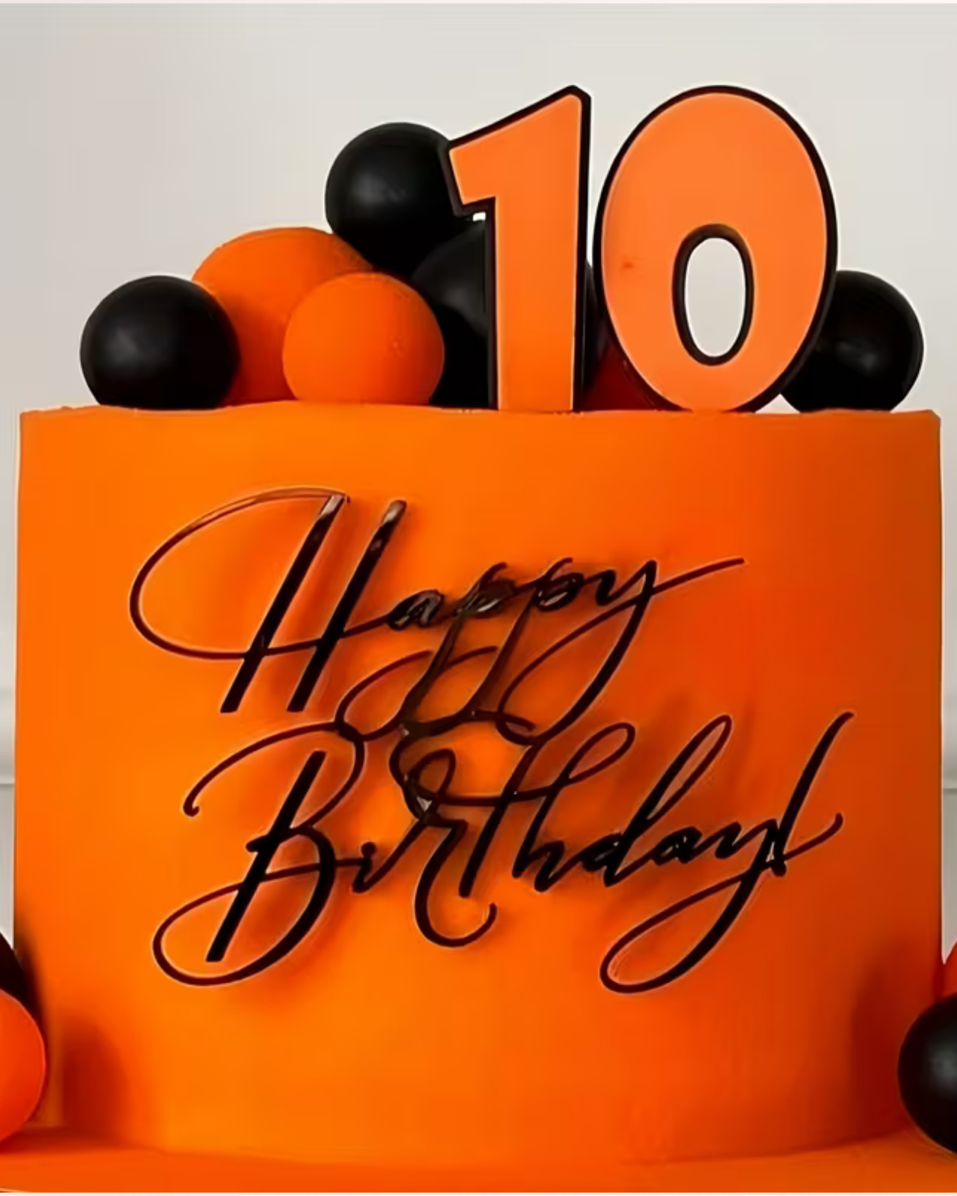 Cake Charm "Happy Birthday" pentru Tort – Decor Lateral Tort