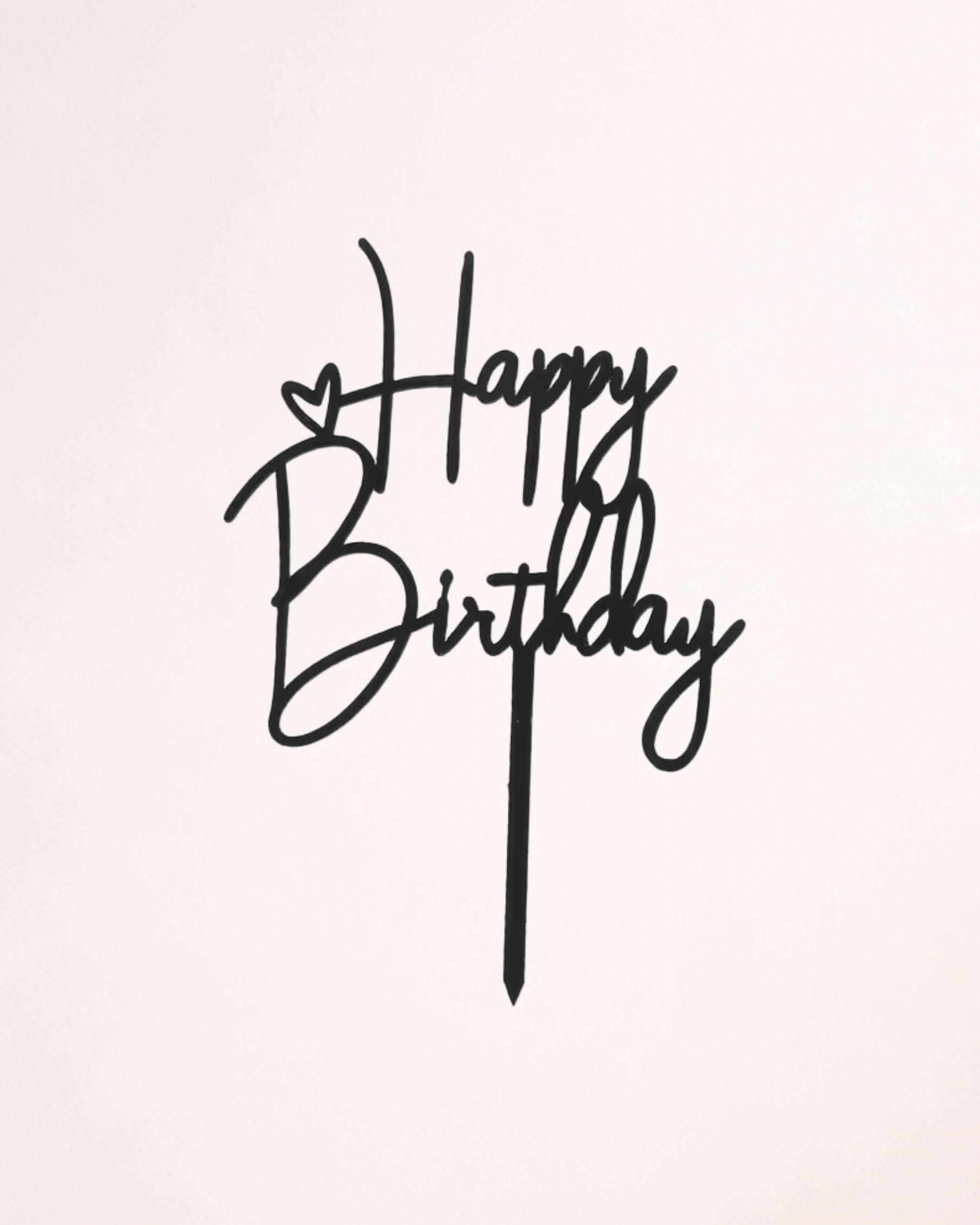 Topper tort "Happy Birthday"