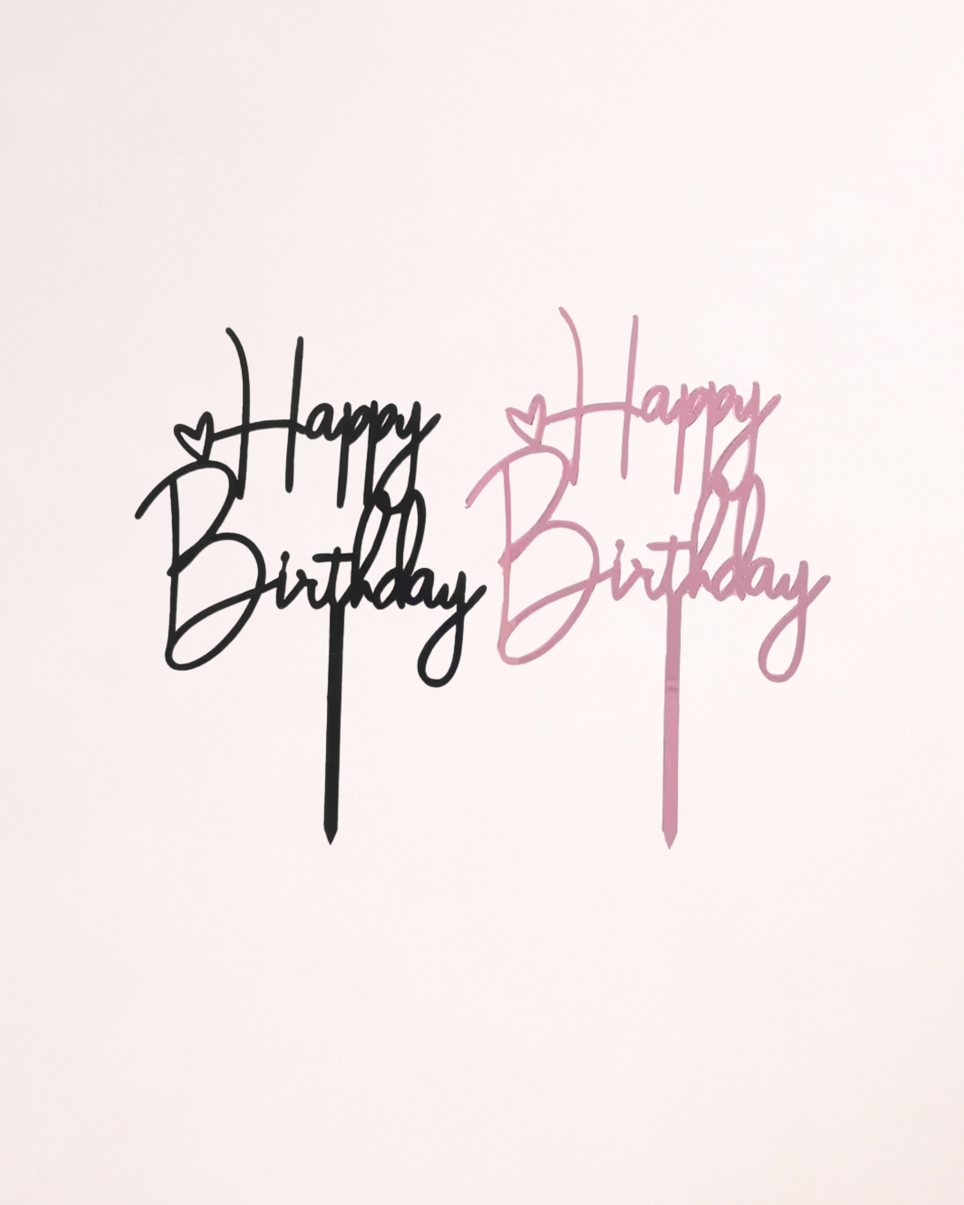 Topper tort "Happy Birthday"