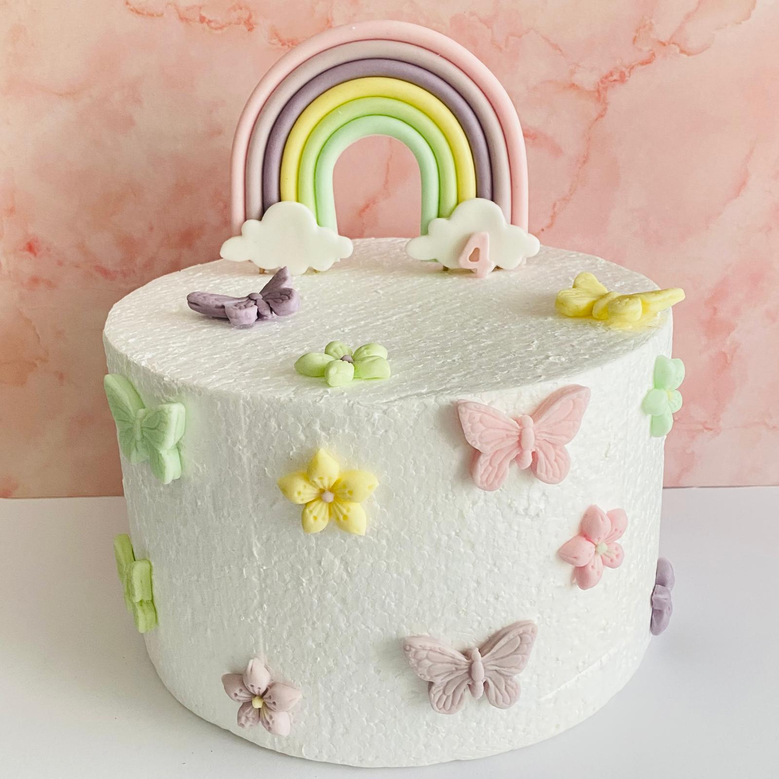 Set Figurine pentru tort - Fluturași