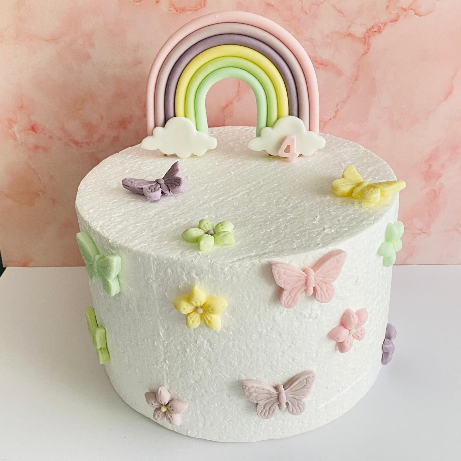 Set Figurine pentru tort - Fluturași