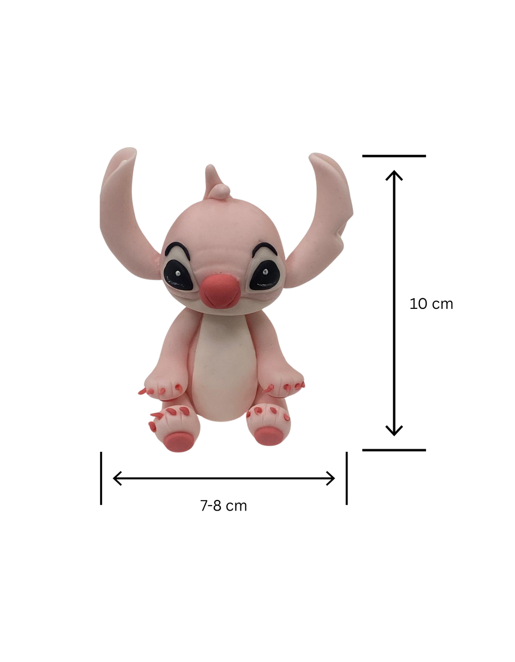Figurina pentru tort din pasta de zahar in forma de Angel Stitch
