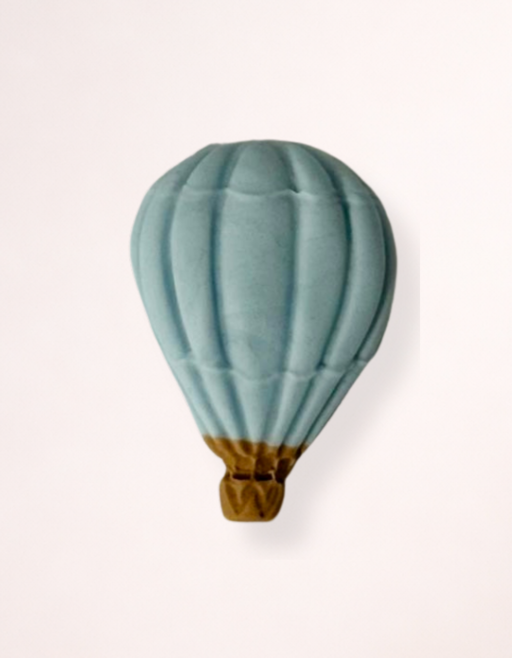 Figurina pentru tort din pasta de zahar in forma de balon cu aer cald