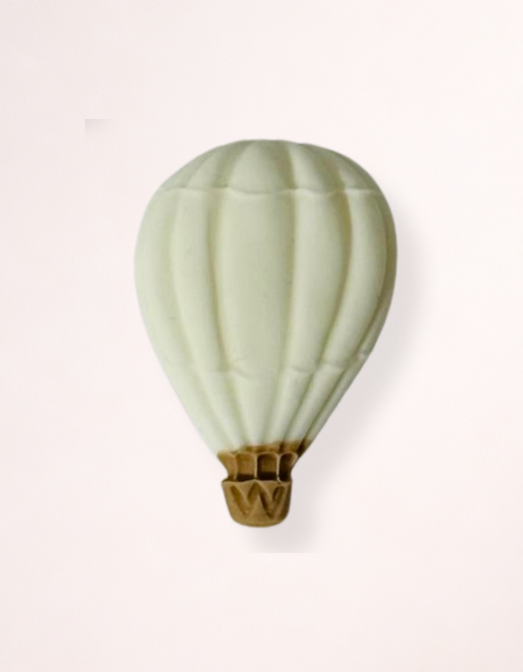 Figurina pentru tort din pasta de zahar in forma de balon cu aer cald
