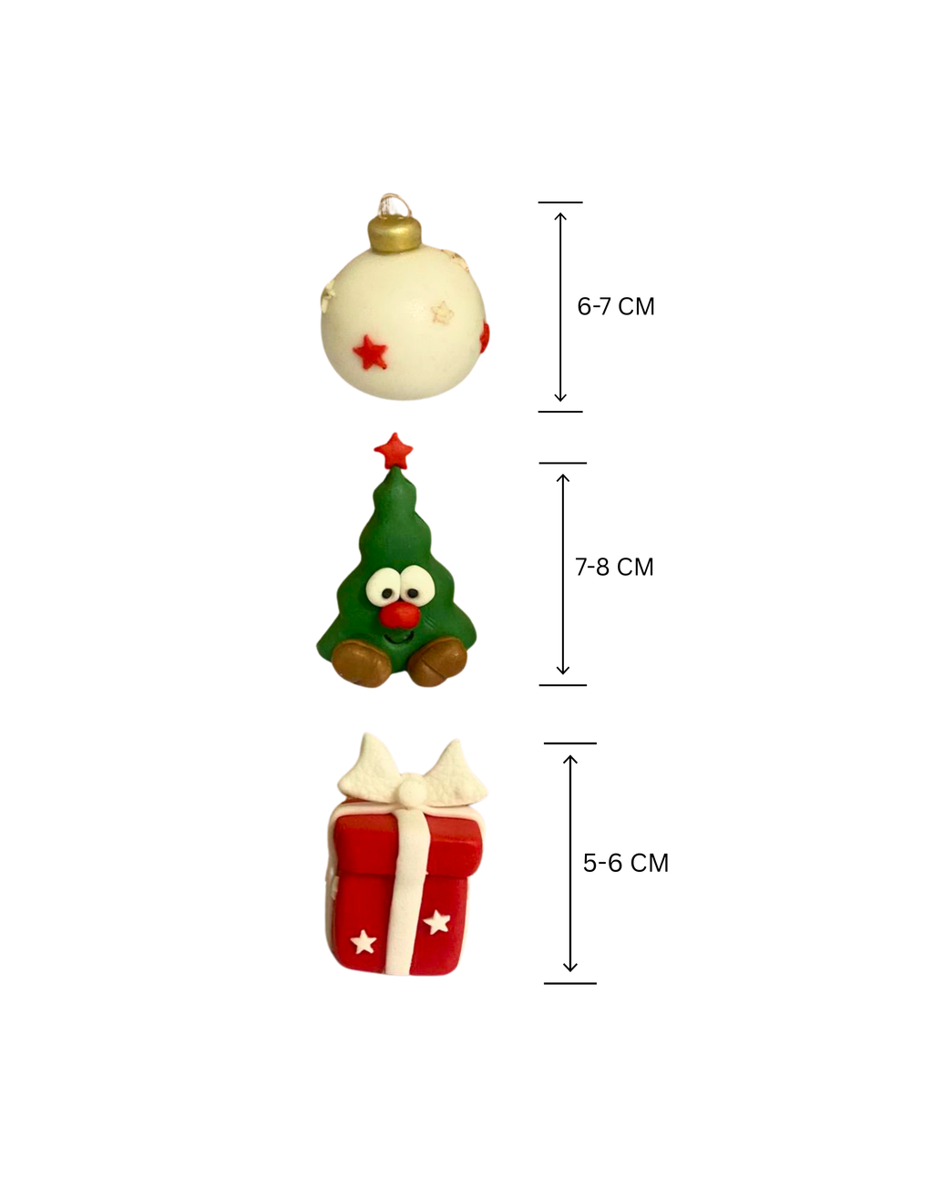 Set figurine pentru tort pentru Craciun