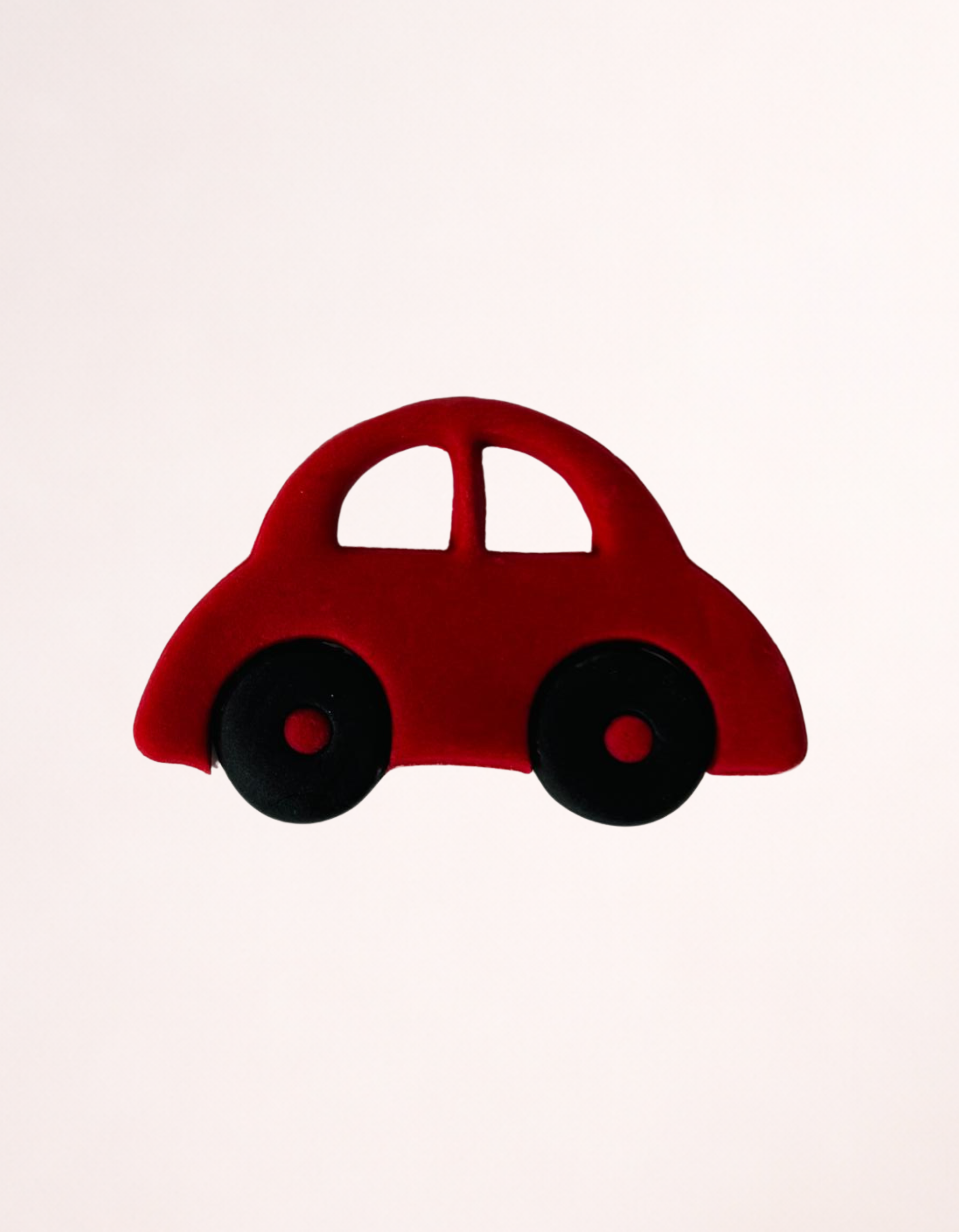 Figurina pentru tort din pasta de zahar in forma de masinuta