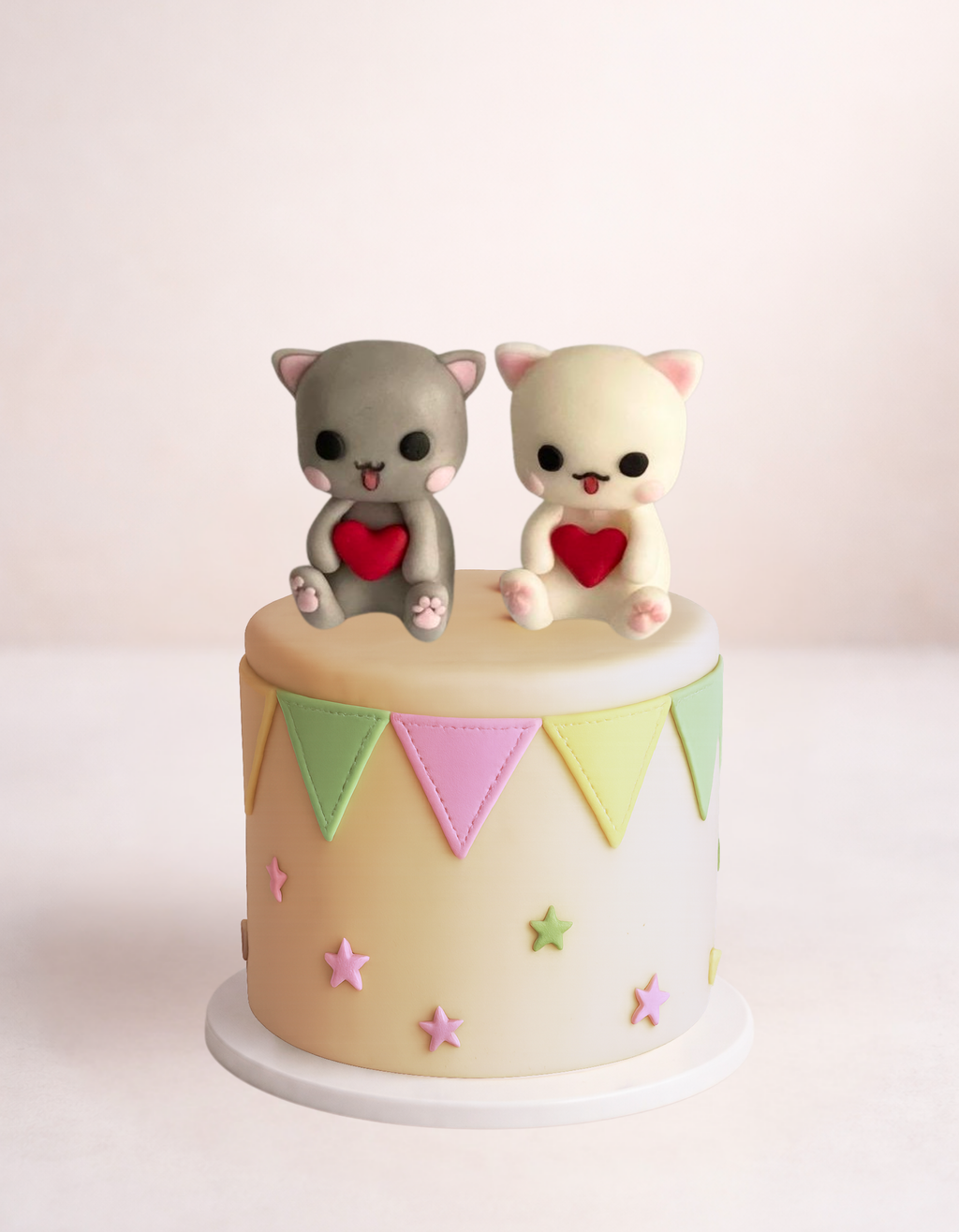 Figurine pentru tort in forma de pisicute
