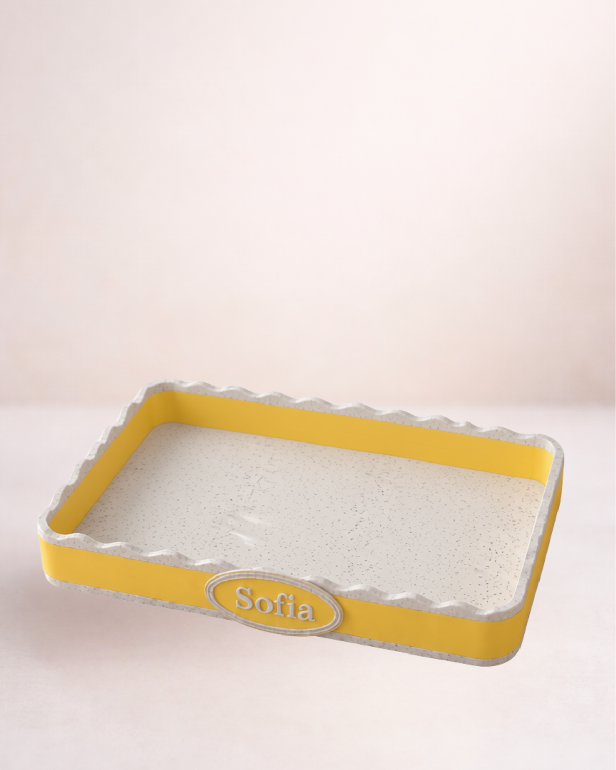 Tava pentru prajituri personalizata. Ideala pentru candy-bar la botez si aniversare.